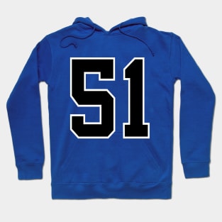 Number 51 Hoodie